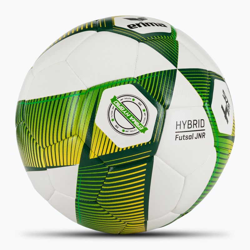 М'яч футбольний ERIMA Hybrid Futsal green/yellow розмір 4 2