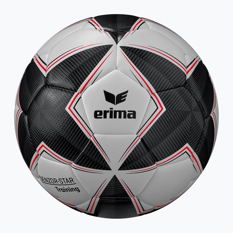М'яч футбольний ERIMA Senzor Star Training black/grey розмір 5