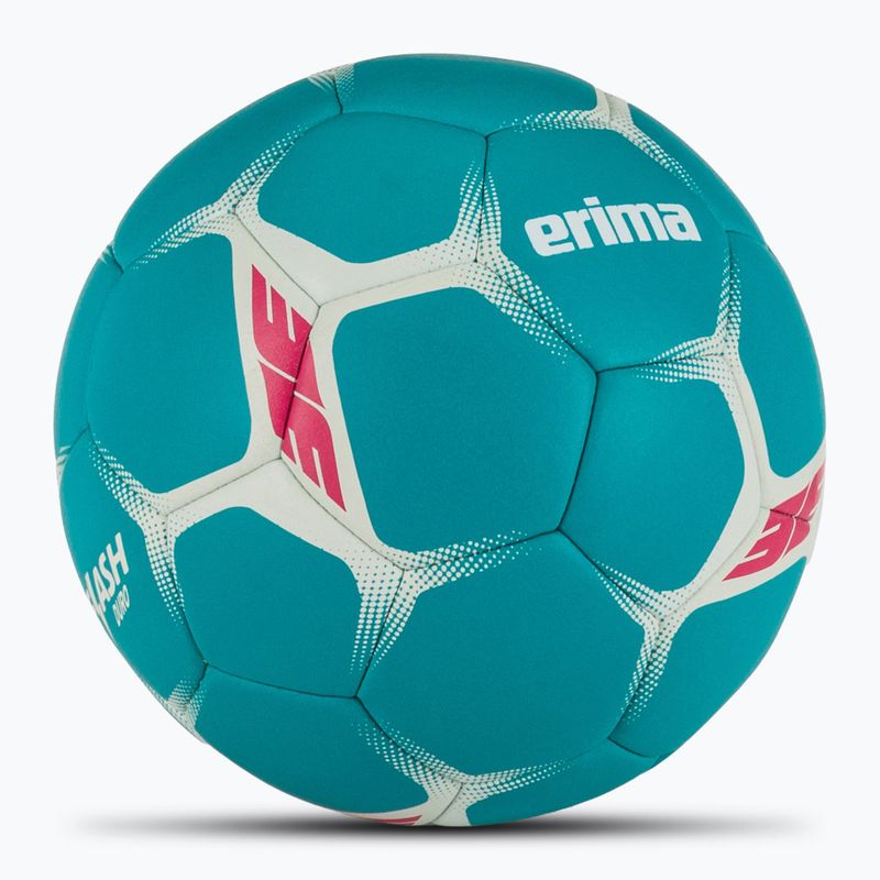 М'яч гандбольний ERIMA Flash Duro turquoise/grey розмір 0 2