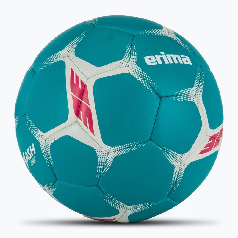 М'яч гандбольний ERIMA Flash Duro turquoise/grey розмір 2 2