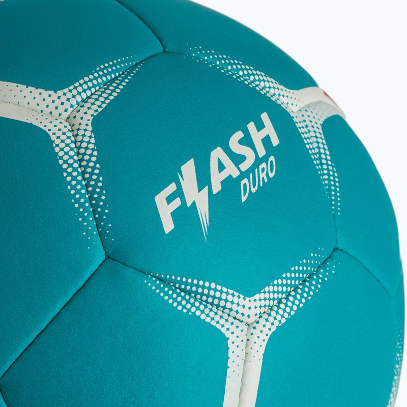 М'яч гандбольний ERIMA Flash Duro turquoise/grey розмір 2 3