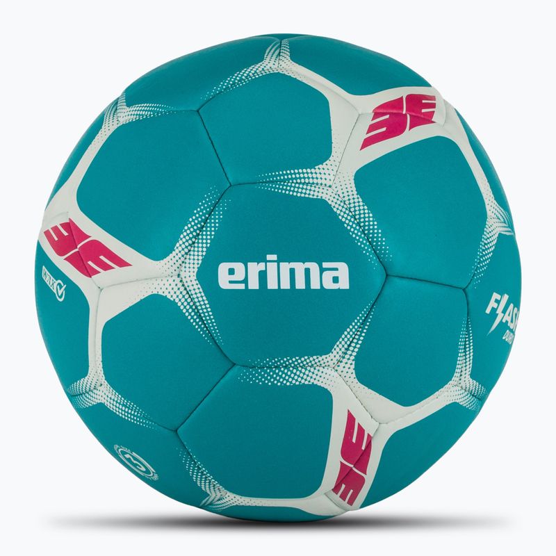 М'яч гандбольний ERIMA Flash Duro turquoise/grey розмір 3