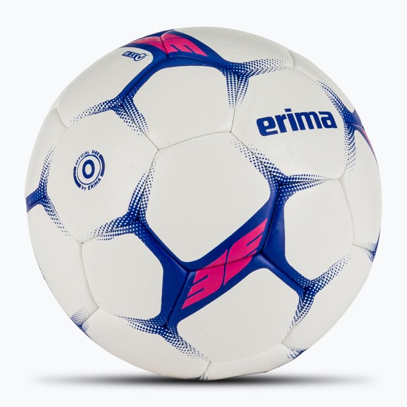 М'яч гандбольний ERIMA Flash Training white/blue розмір 0 2