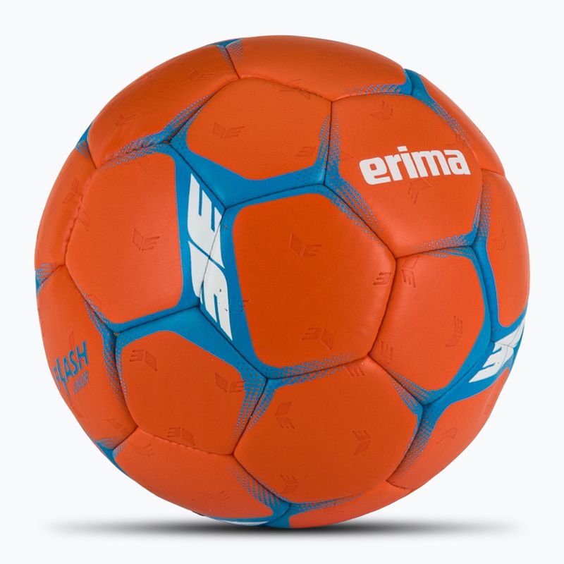 М'яч гандбольний ERIMA Flash Junior orange/blue розмір 0 2