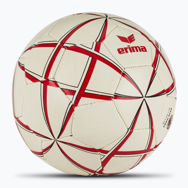 М'яч гандбольний ERIMA Magic White Training white/red розмір 0 2
