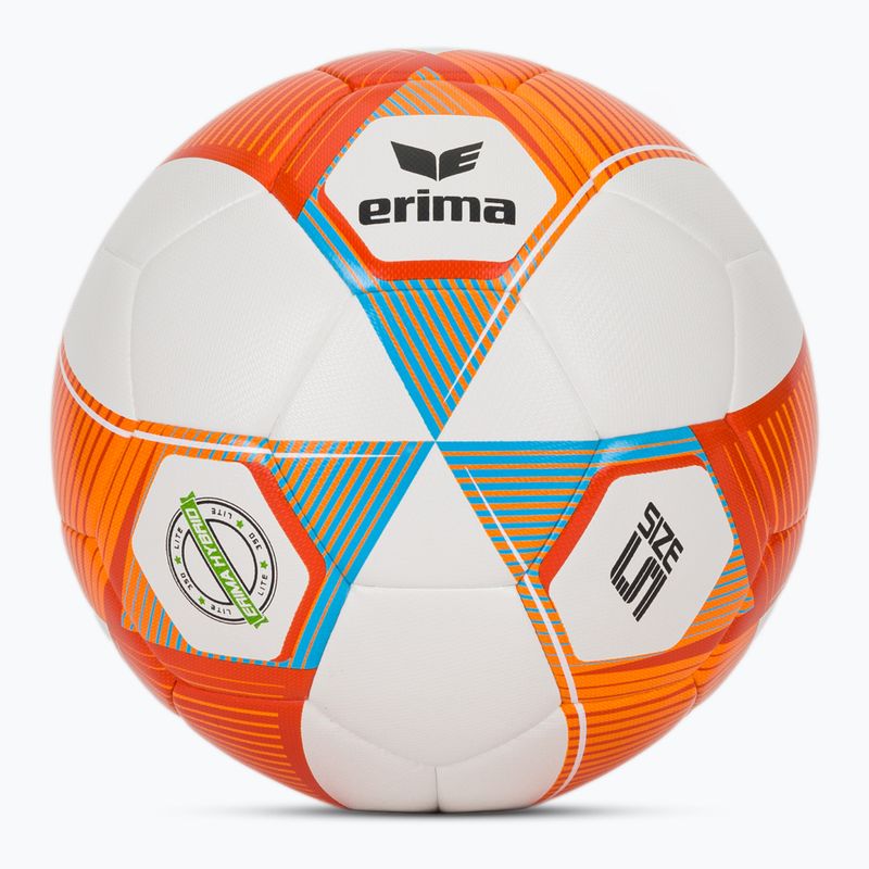 М'яч футбольний дитячий Erima Hybrid Lite 350 size 5 neon orange/curacao