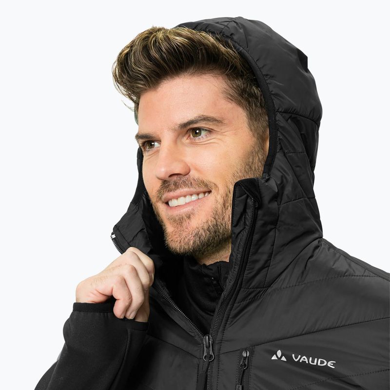 Чоловіча гібридна куртка VAUDE Sesvenna IV чорна 3