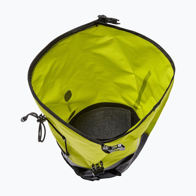 Велосипедна сумка VAUDE Trailsaddle Compact 7 л яскраво-зелена/чорна під сідло 4