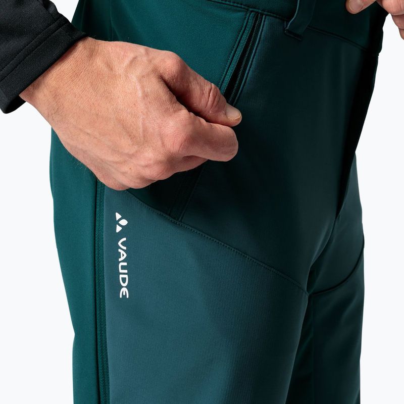 Чоловічі софтшелл штани VAUDE Larice IV кряква зелений 3