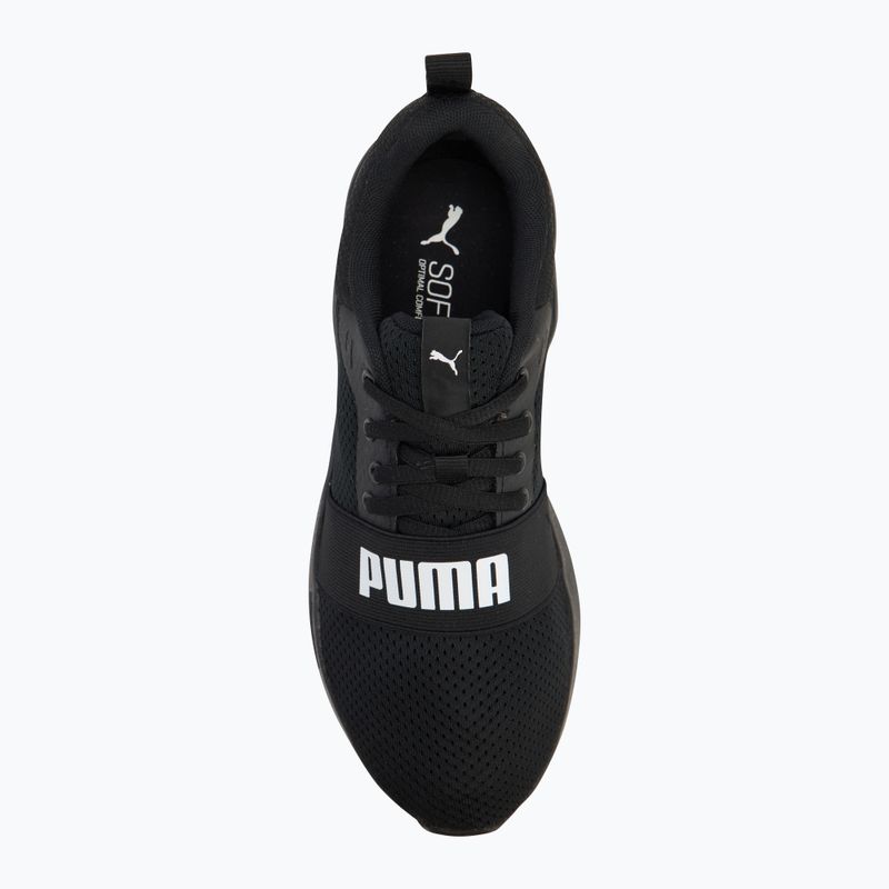 Кросівки дитячі PUMA Wired Run Jr puma black/puma white 5