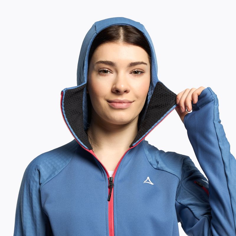 Кофта для скітуру жіноча Schöffel Rotbach Hoody блакитна 20-13298/8575 6