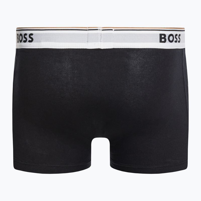Боксери чоловічі Hugo Boss Trunk Power 3 пари чорні 50489612-982 3