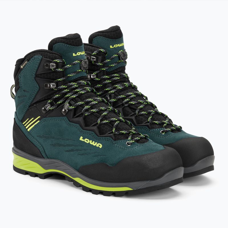 Черевики LOWA Cadin II GTX Mid stahlblau/limone 5