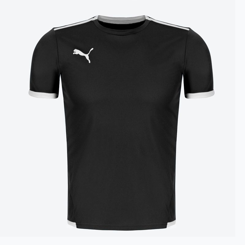 Футболка футбольна дитяча PUMA Teamliga Jersey чорна 704925 03
