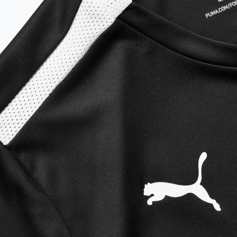 Футболка футбольна дитяча PUMA Teamliga Jersey чорна 704925 03 7