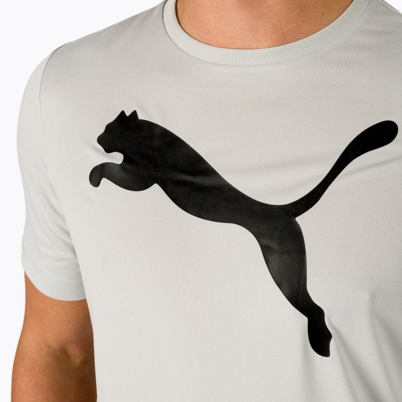 Футболка тренувальна чоловіча PUMA Active Big Logo Tee сіра 586724 09 5