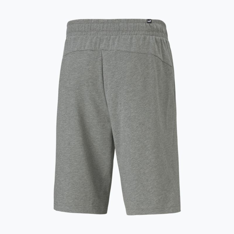 Шорти чоловічі PUMA Ess Jersey medium gray heather 2