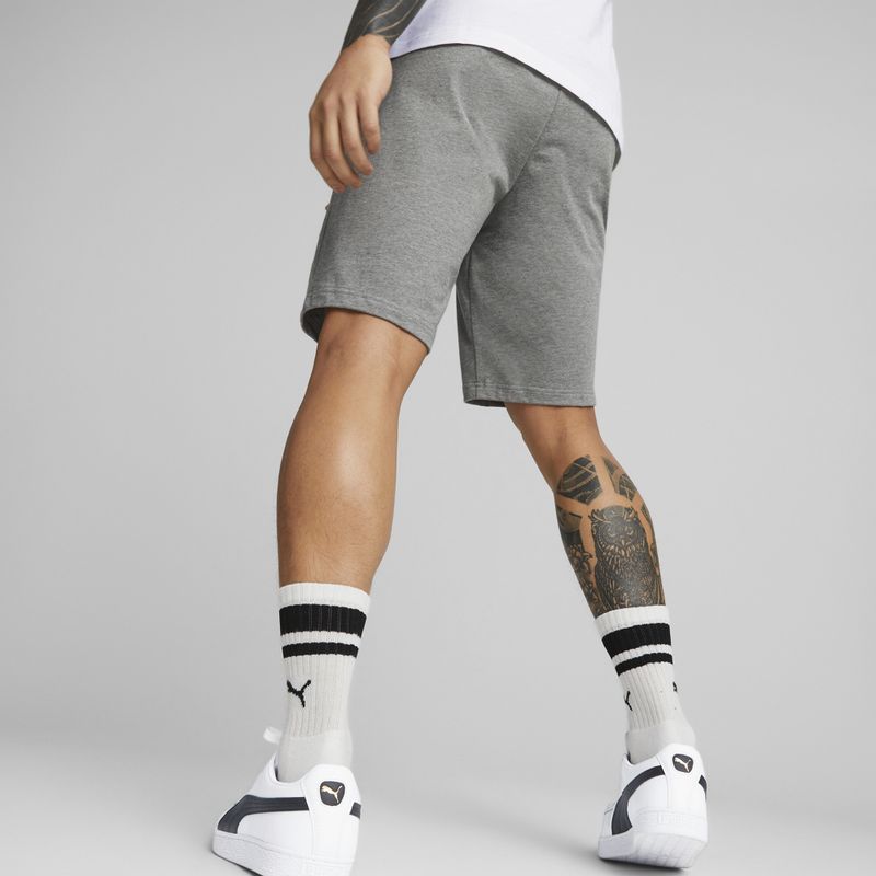 Шорти чоловічі PUMA Ess Jersey medium gray heather 5