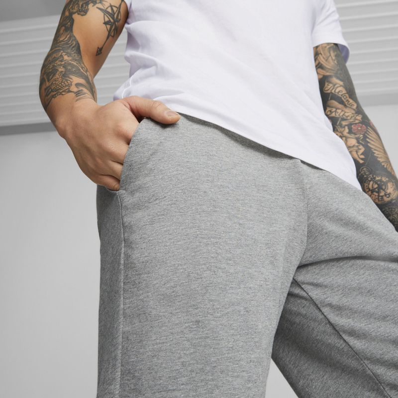 Шорти чоловічі PUMA Ess Jersey medium gray heather 7
