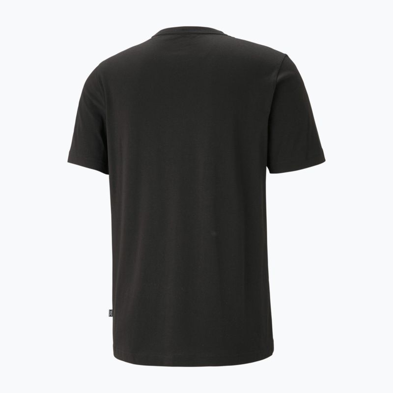 Футболка  чоловіча PUMA Ess Small Logo Tee puma black 2