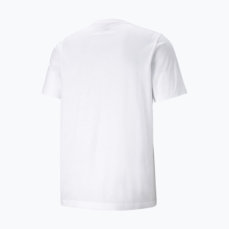 Футболка  чоловіча PUMA Ess Logo Tee puma white 2