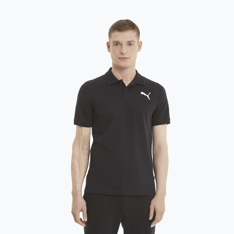 Футболка  поло чоловіча PUMA Ess Pique поло puma black/cat