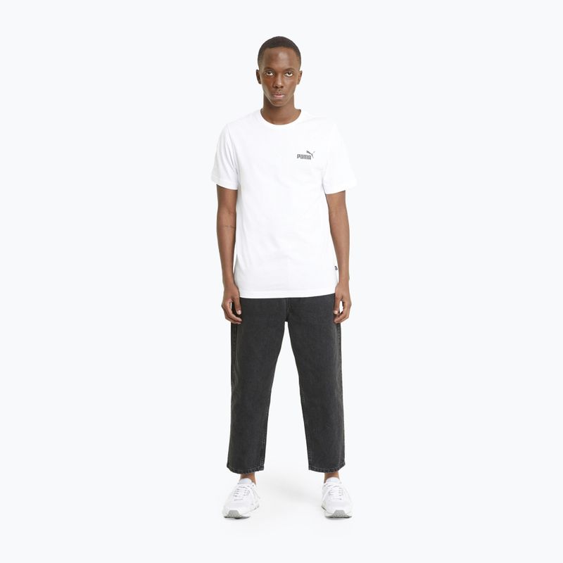 Футболка  чоловіча PUMA Ess Small Logo Tee puma white 2