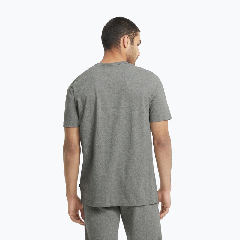 Футболка  чоловіча PUMA Ess Logo Tee medium gray heather 3