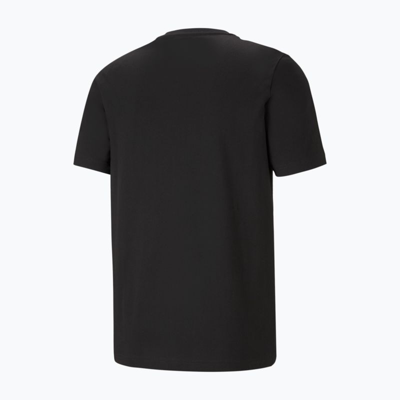 Футболка  чоловіча PUMA Ess Logo Tee puma black 2