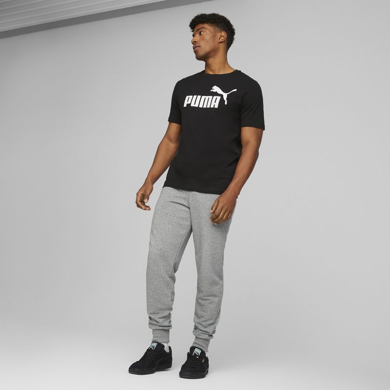 Футболка  чоловіча PUMA Ess Logo Tee puma black 4