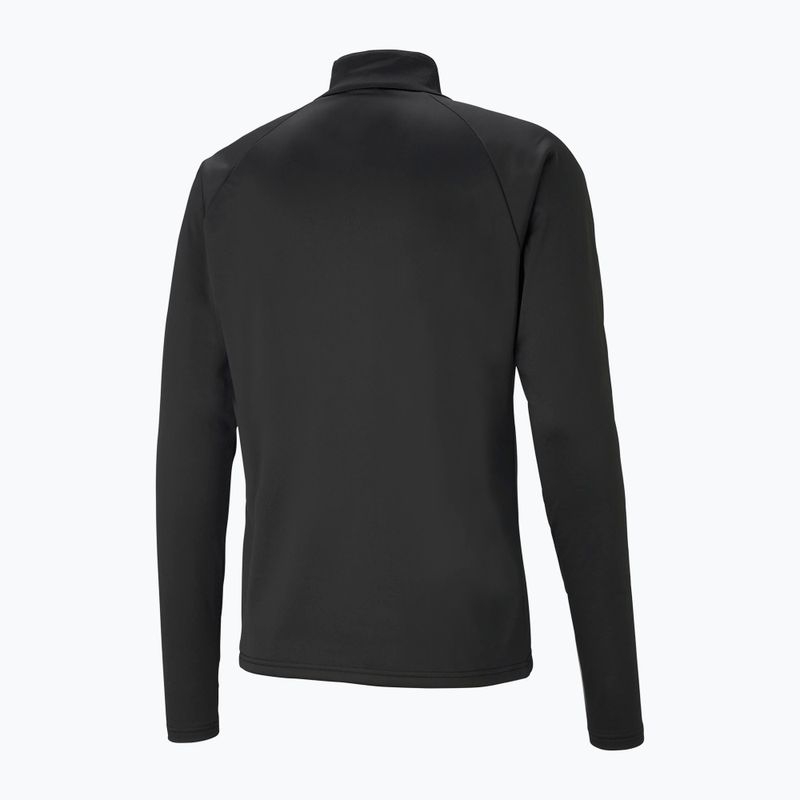 Футбольна кофта PUMA Teamliga 1/4 Zip Top чорна 657236 03 8