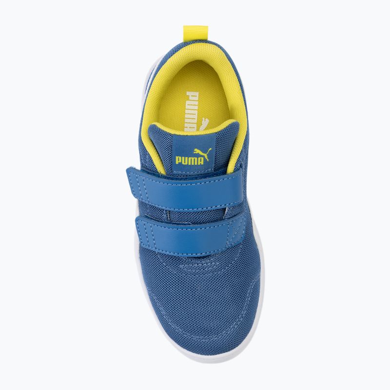 Кросівки дитячі PUMA Courtflex v2 Mesh V PS star sapphire/puma white 5