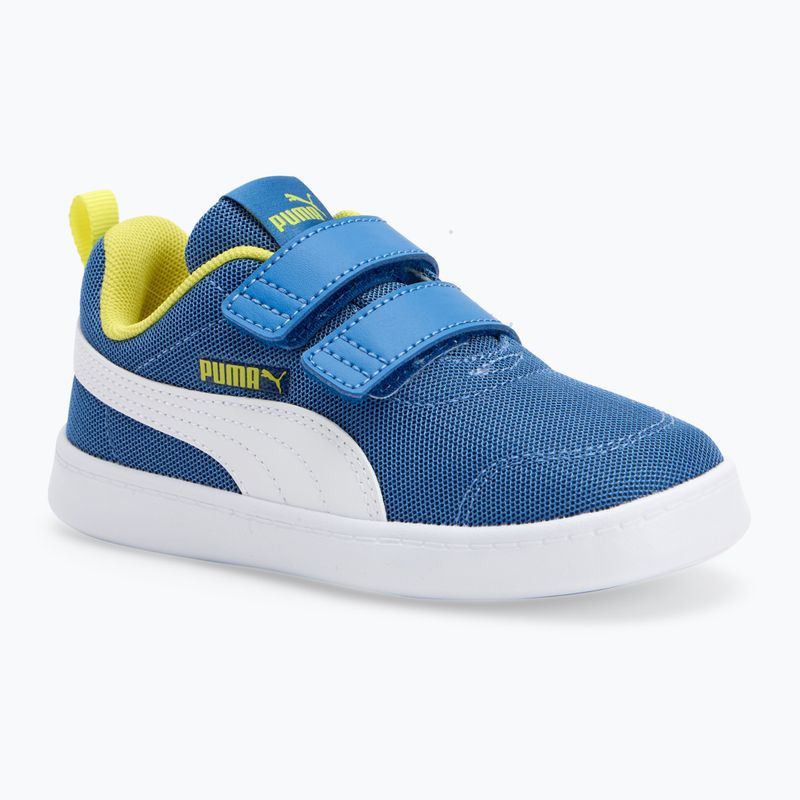 Кросівки дитячі PUMA Courtflex v2 Mesh V Inf star shappire/puma white