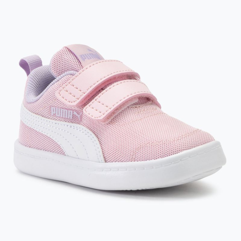 Кросівки дитячі PUMA Courtflex v2 Mesh V Inf pink lady/puma white