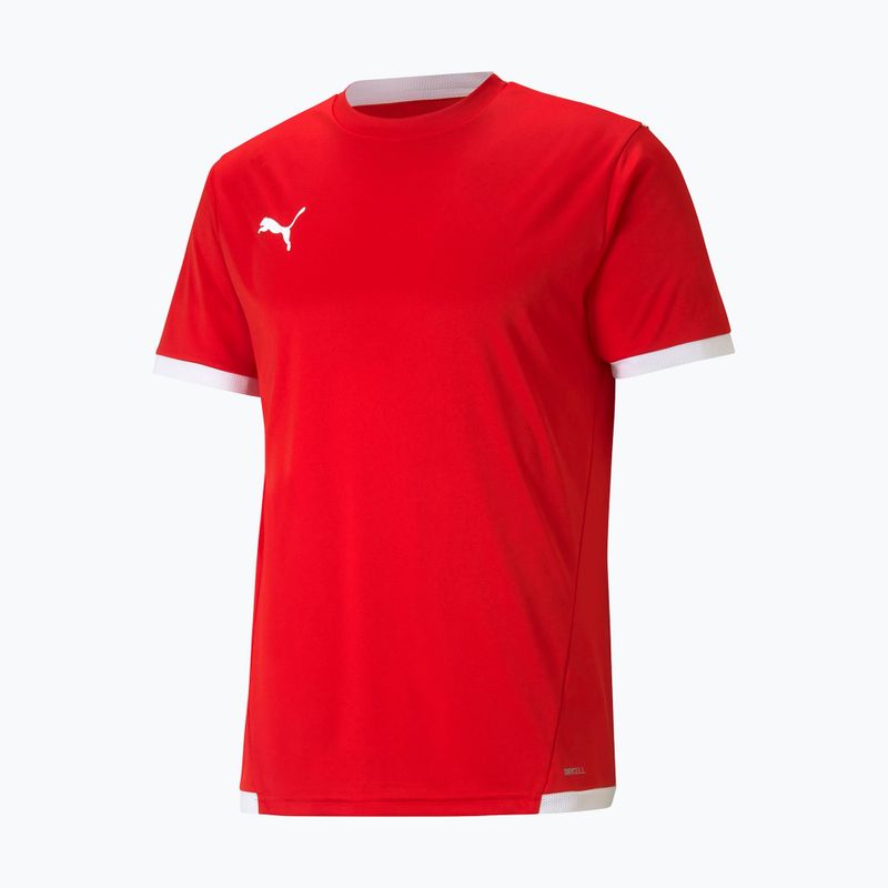 Футболка футбольна чоловіча PUMA teamLIGA Jersey червона 704917 01 6