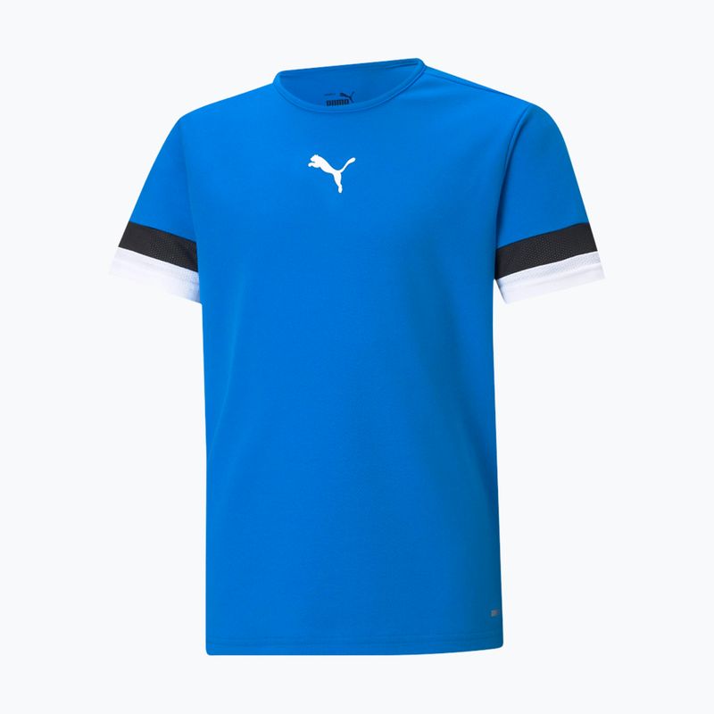 Футболка футбольна дитяча PUMA teamRISE Jersey блакитна 704938 02 4