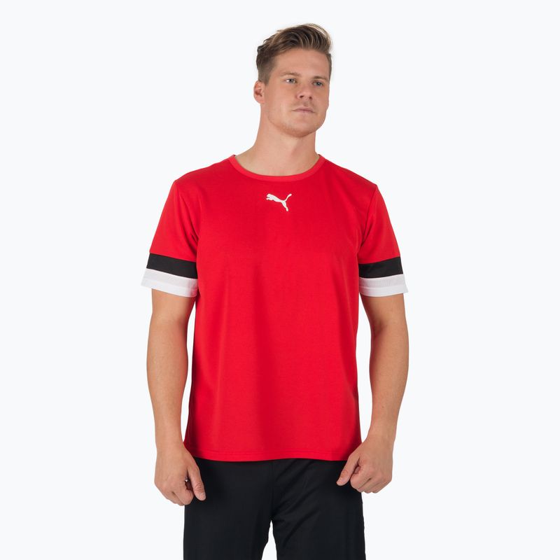 Футболка футбольна чоловіча PUMA Teamrise Jersey червона 704932 01