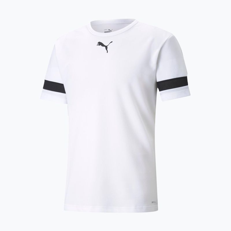 Футболка футбольна чоловіча PUMA teamRISE Jersey біла 704932 04 5