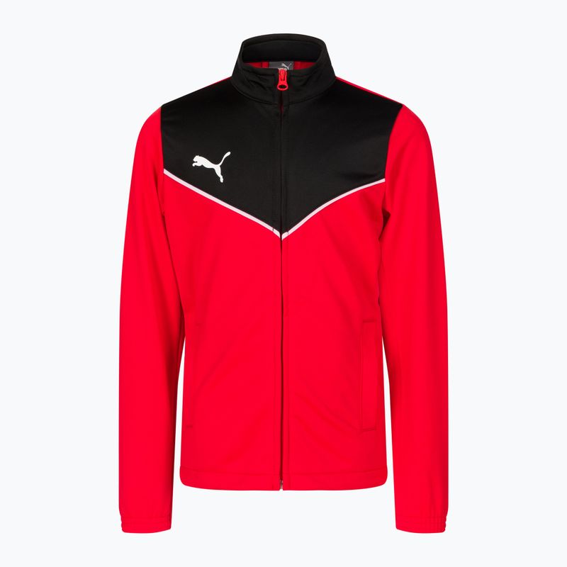 Футбольний спортивний костюм дитячий PUMA Individualrise Tracksuit червоно-чорний 657535 01 2