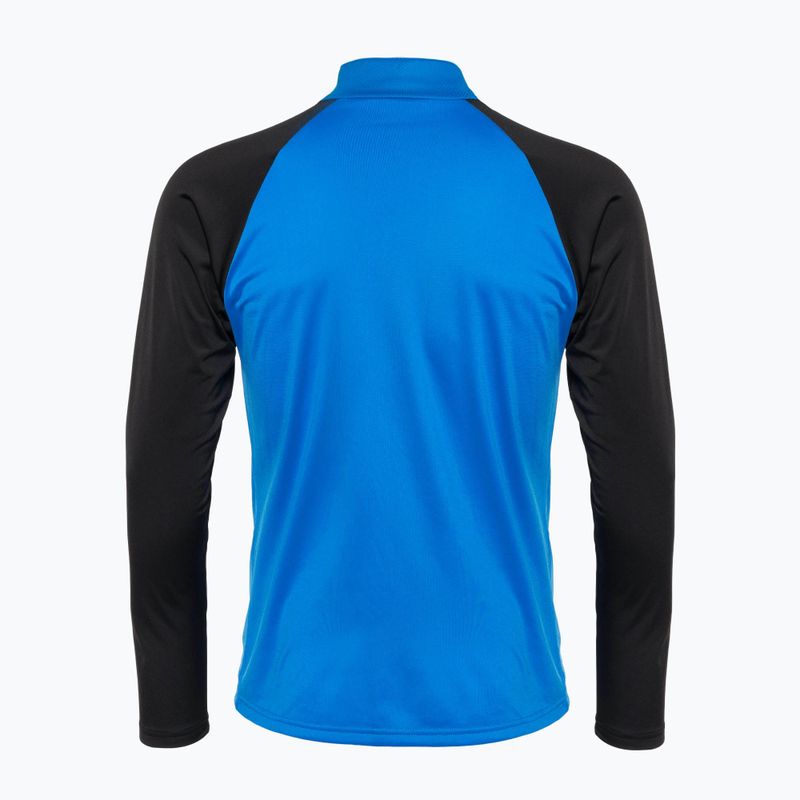 Футболка футбольна чоловіча PUMA Teamliga 1/4 Zip Top блакитна 657236 02 2
