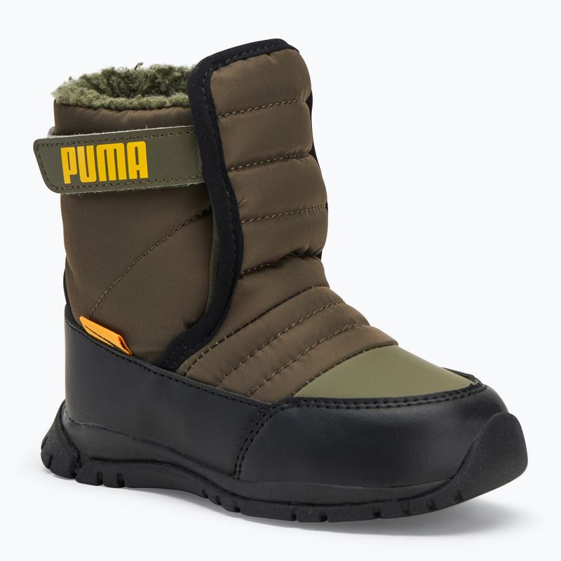 Черевики зимові дитячі PUMA Nieve Boot WTR AC Inf grape leaf/ saffron