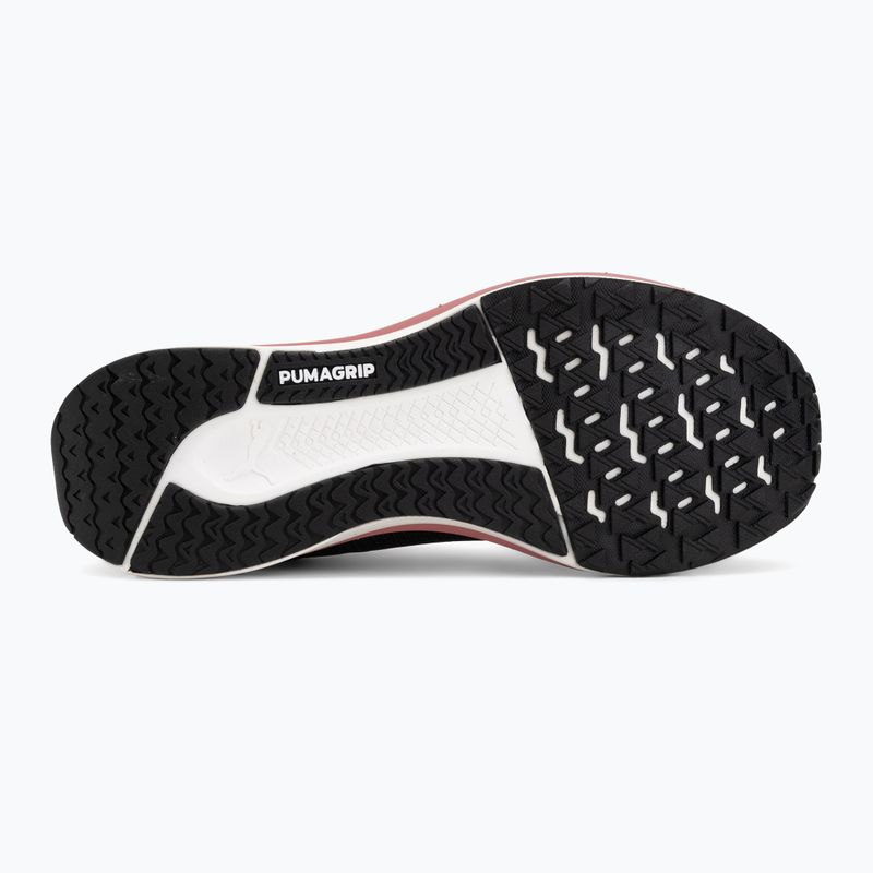 Кросівки для бігу жіночі Puma Velocity Nitro WTR black/silver/yellow 4