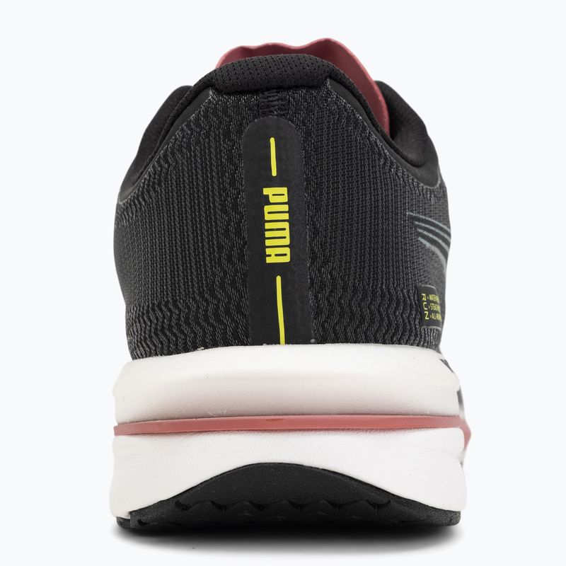 Кросівки для бігу жіночі Puma Velocity Nitro WTR black/silver/yellow 6