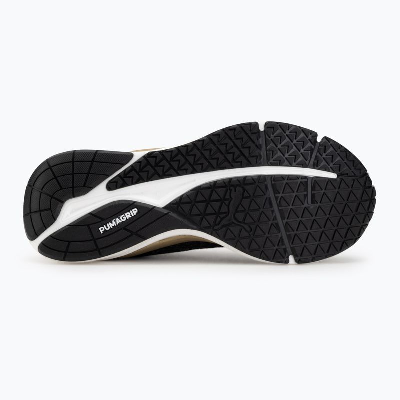 Кросівки для бігу жіночі Puma Eternity Nitro black/gold/white 4