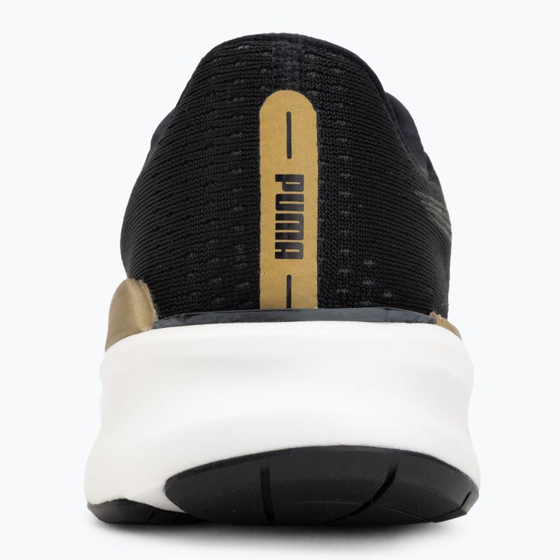 Кросівки для бігу жіночі Puma Eternity Nitro black/gold/white 6