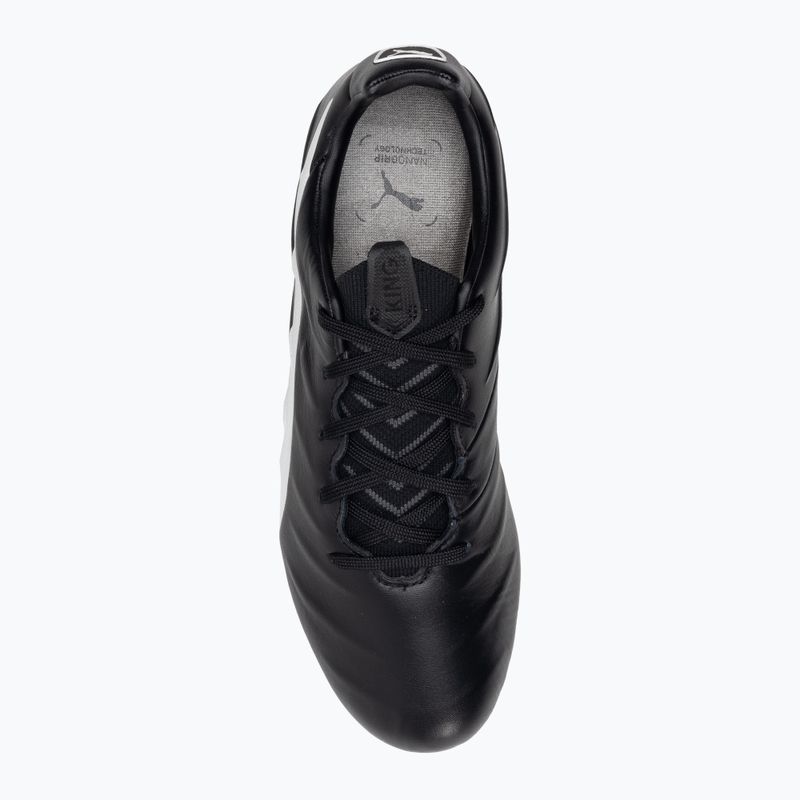 Футбольні бутси чоловічі PUMA King Platinum 21 MXSG чорно-білі 106545 01 6