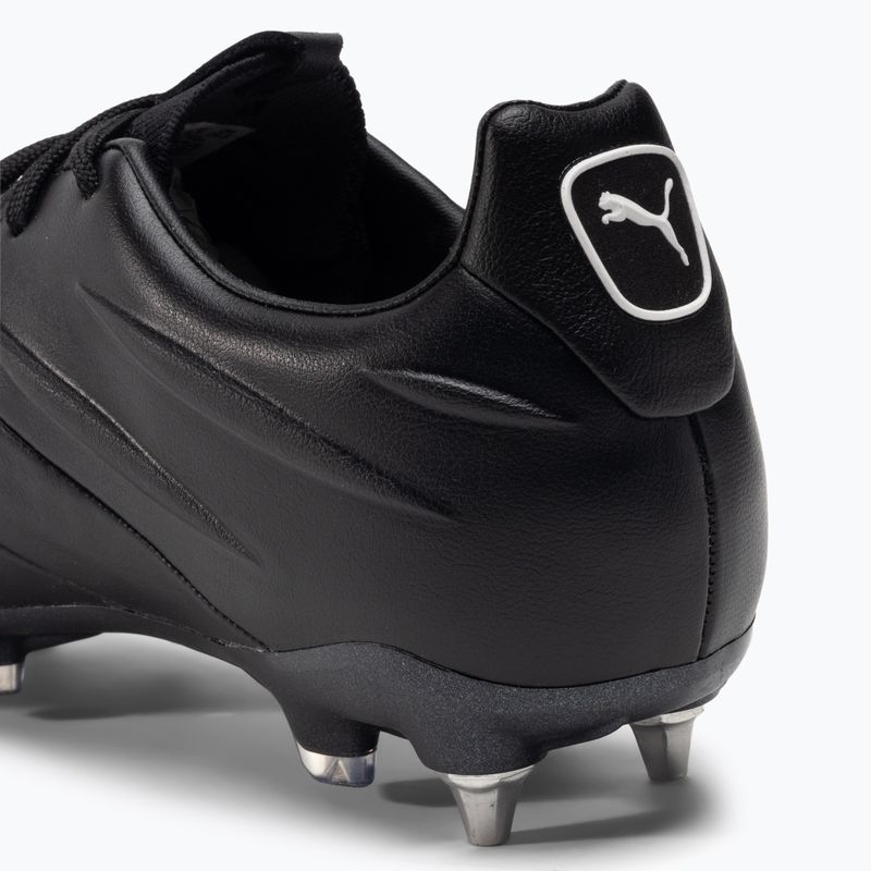 Футбольні бутси чоловічі PUMA King Platinum 21 MXSG чорно-білі 106545 01 8