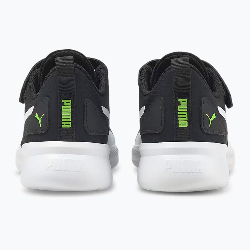 Кросівки дитячі PUMA Flyer Runner V PS green flash/puma white 3