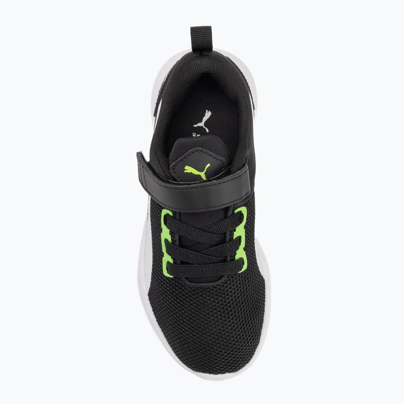 Кросівки дитячі PUMA Flyer Runner V PS green flash/puma white 5