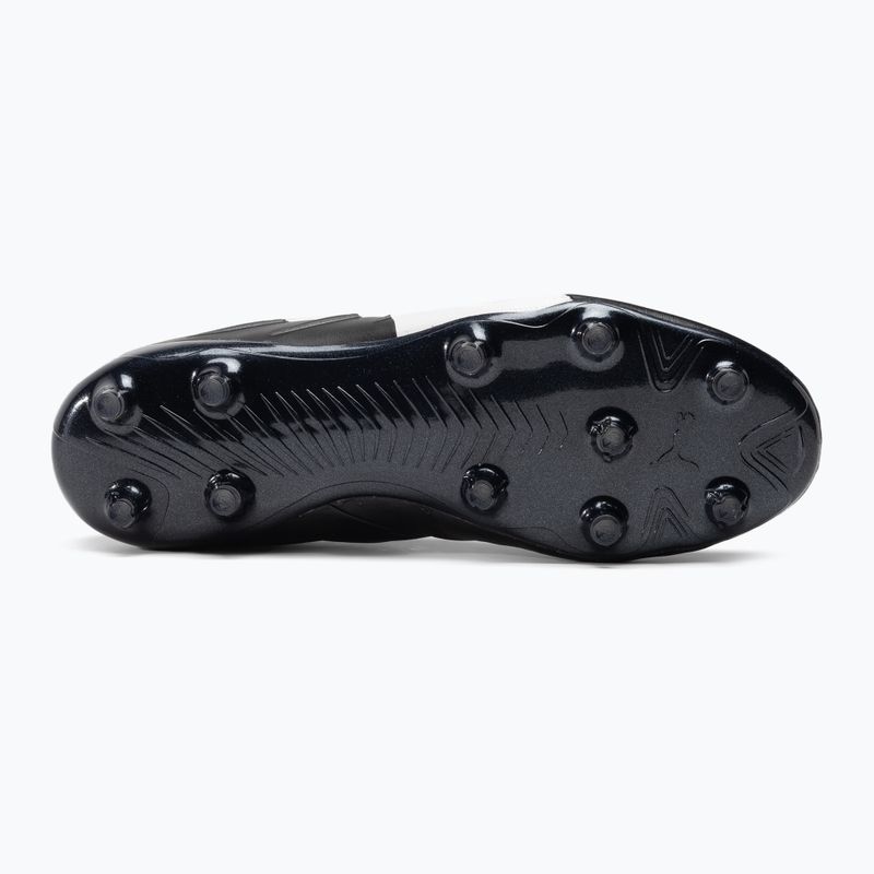 Футбольні бутси чоловічі PUMA King Platinum 21 FG/AG чорно-білі 106478 01 5